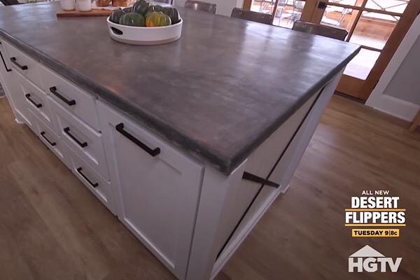 Concrete Counters in the Kitchen